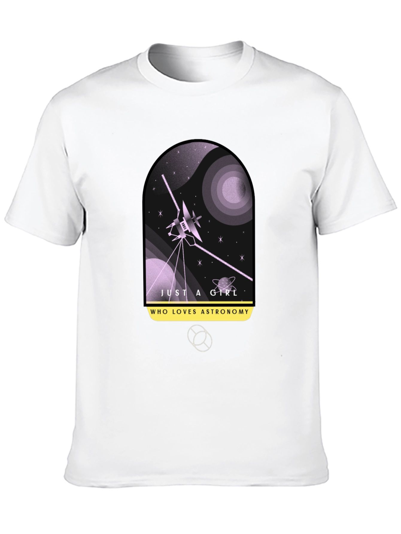 Astronomy Lover Black Graphic Tee