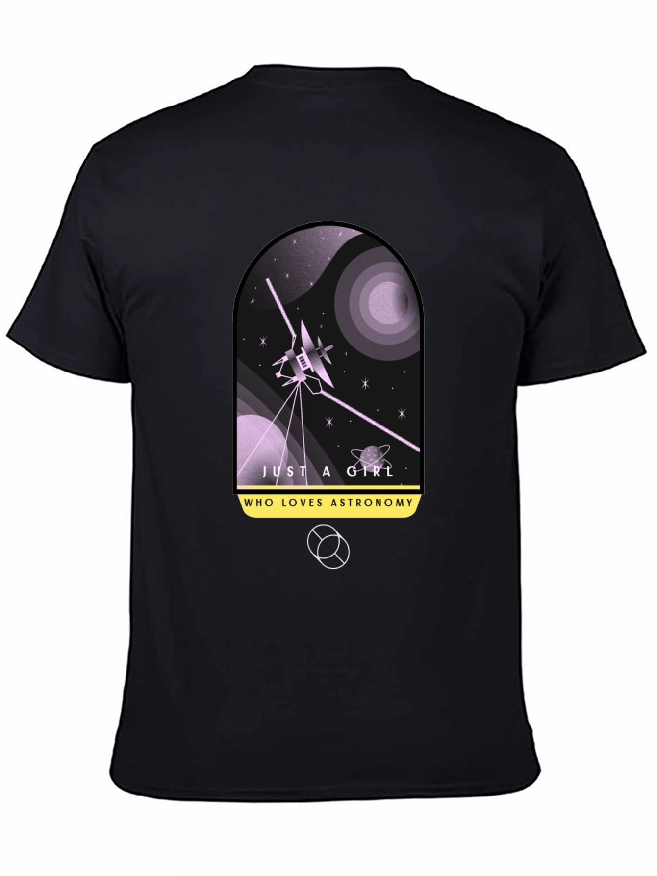 Astronomy Lover Black Graphic Tee