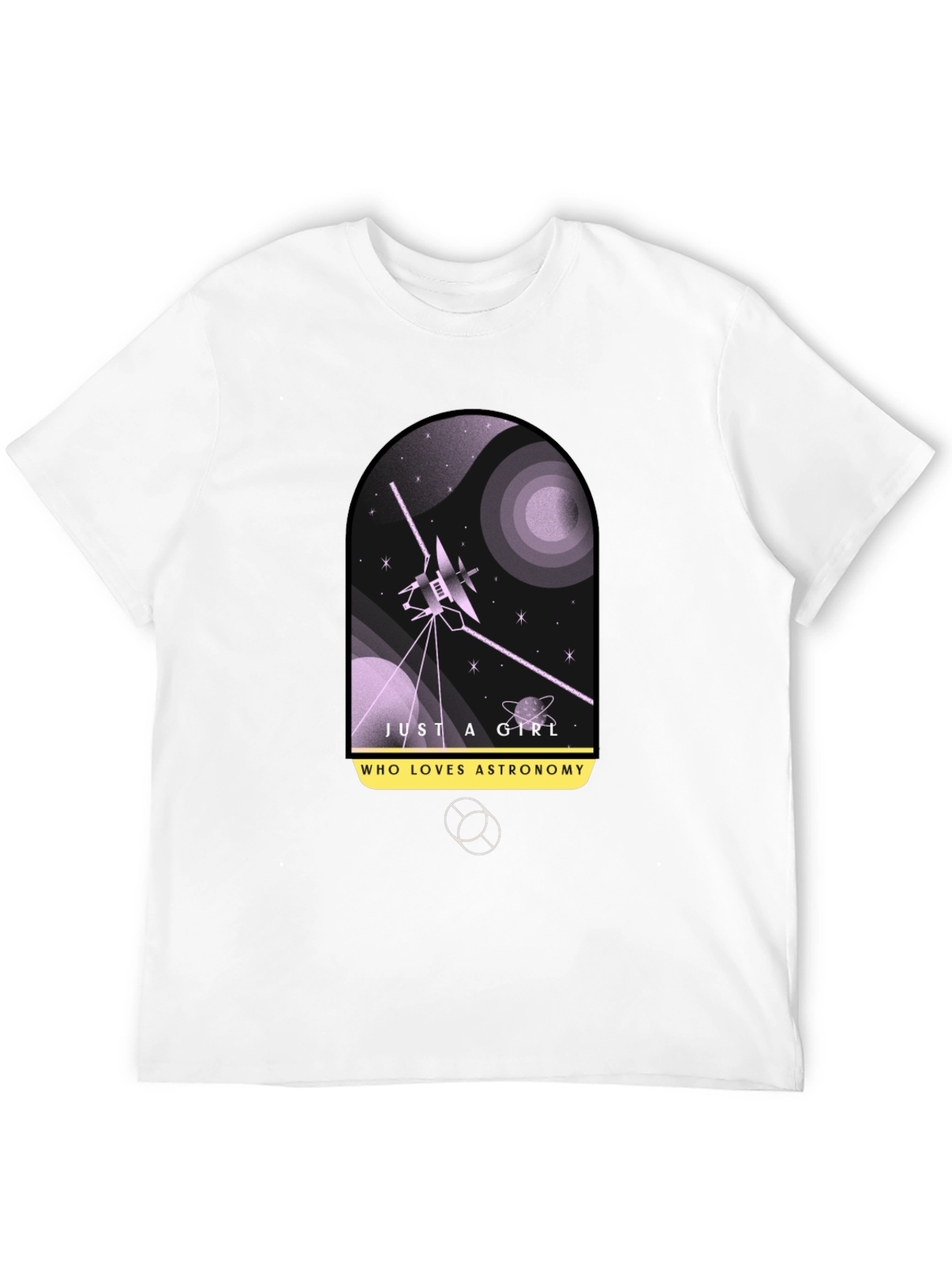 Astronomy Lover Black Graphic Tee