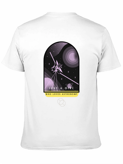 Astronomy Lover Black Graphic Tee