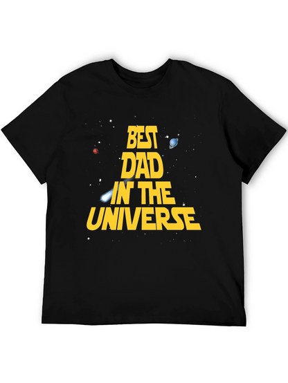Best Dad in the Universe Graphic Tee