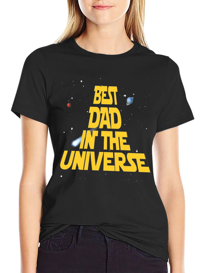 Best Dad in the Universe Graphic Tee