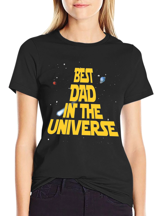Best Dad in the Universe Graphic Tee