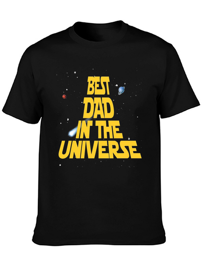Best Dad in the Universe Graphic Tee