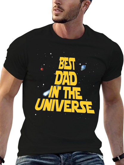 Best Dad in the Universe Graphic Tee