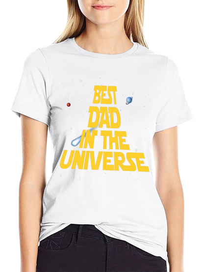 Best Dad in the Universe Graphic Tee