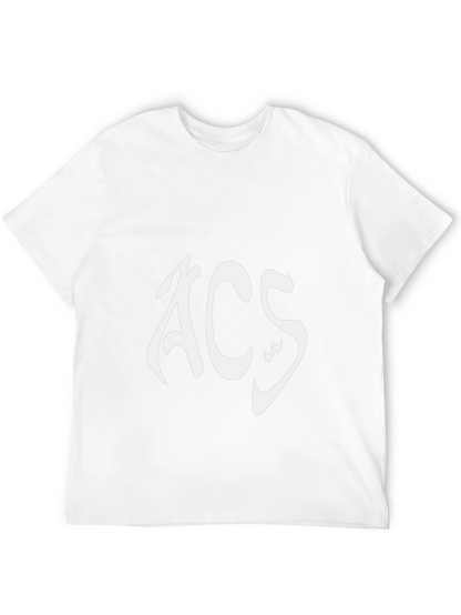 ACS Graphic Tee - Stylish Black Cotton Blend T-Shirt