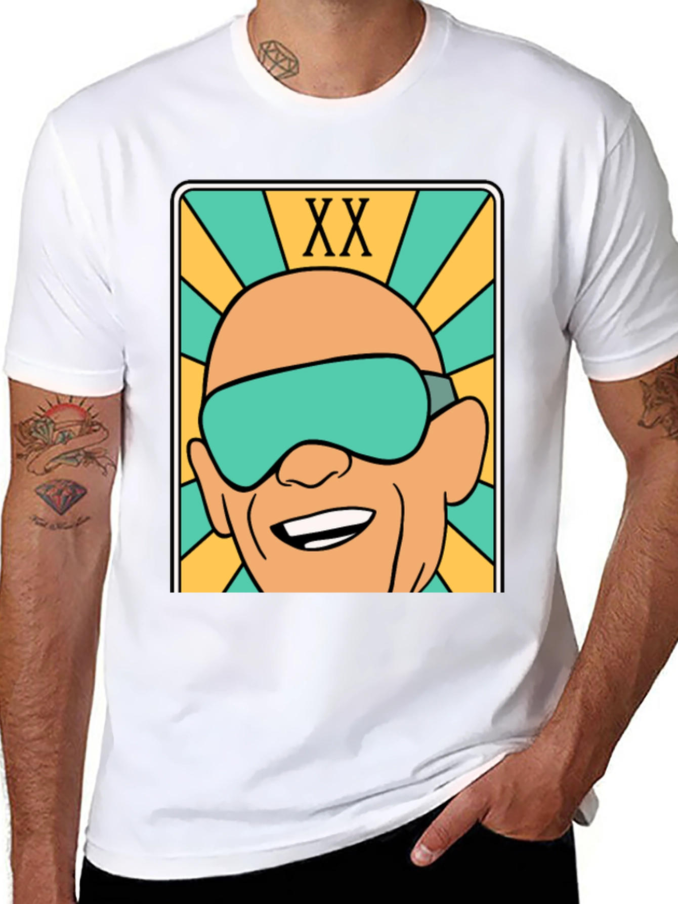 XX Man Graphic Tee - Unique Design
