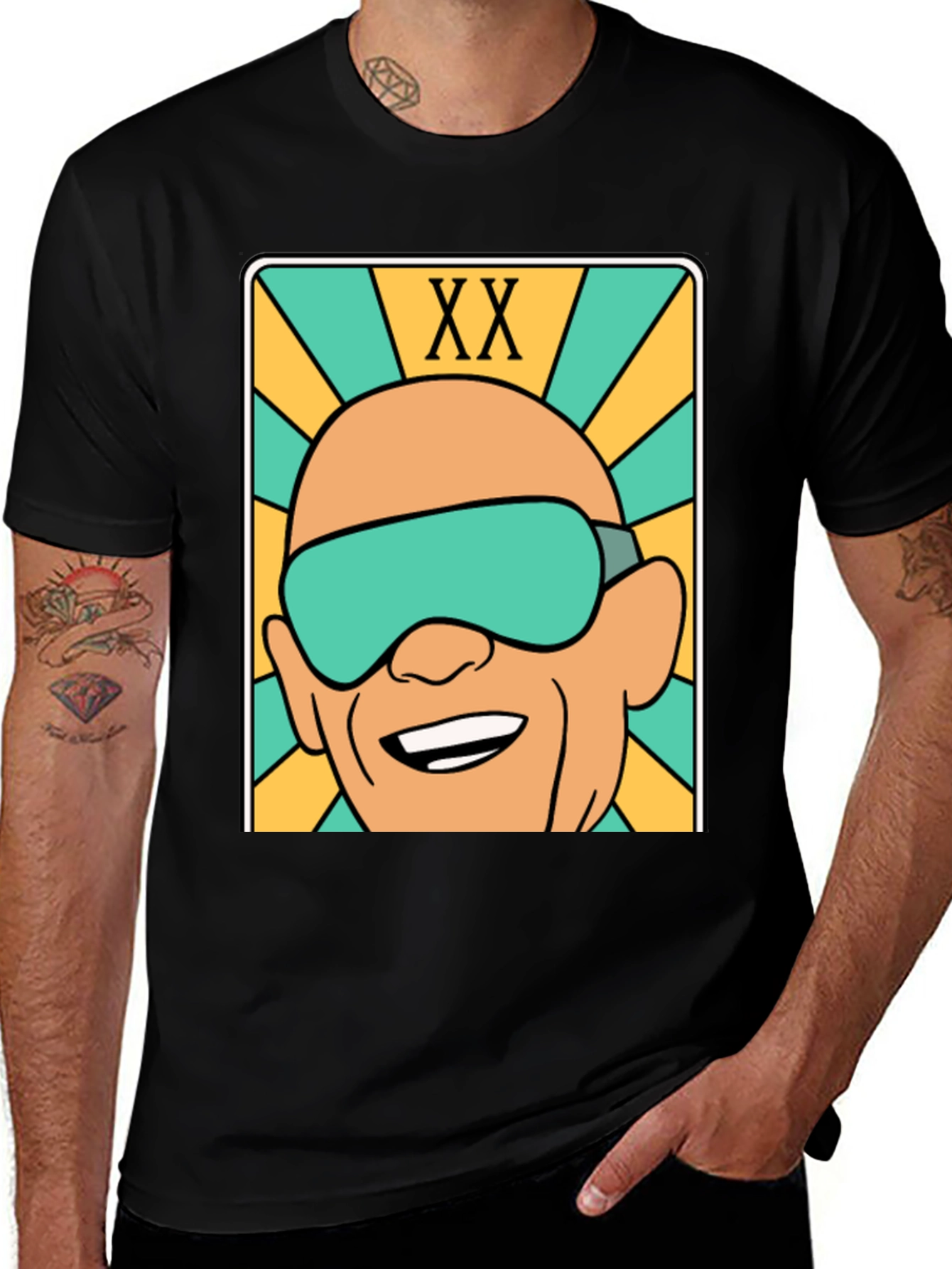 XX Man Graphic Tee - Unique Design