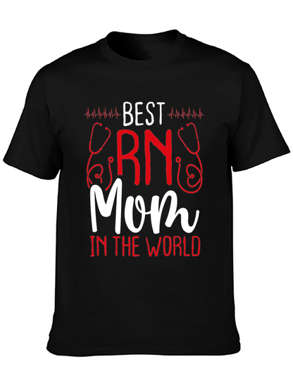 Best RN Mom T-Shirt - Nurse Appreciation