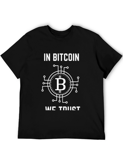 Bitcoin T-Shirt - In Bitcoin We Trust Crypto Tee