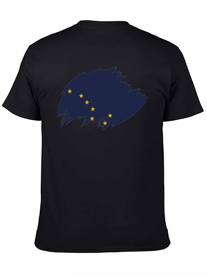 Alaska Flag T-Shirt - Distressed Graphic Tee