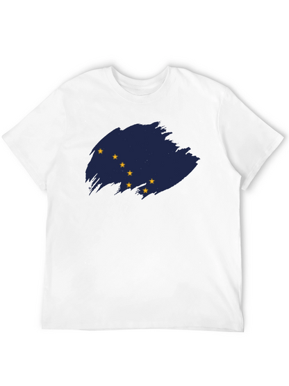 Alaska Flag T-Shirt - Distressed Graphic Tee