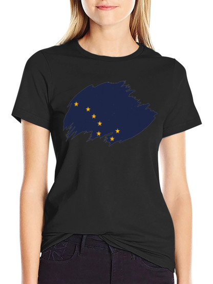 Alaska Flag T-Shirt - Distressed Graphic Tee