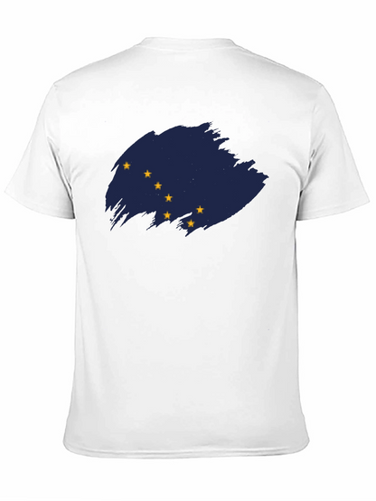 Alaska Flag T-Shirt - Distressed Graphic Tee