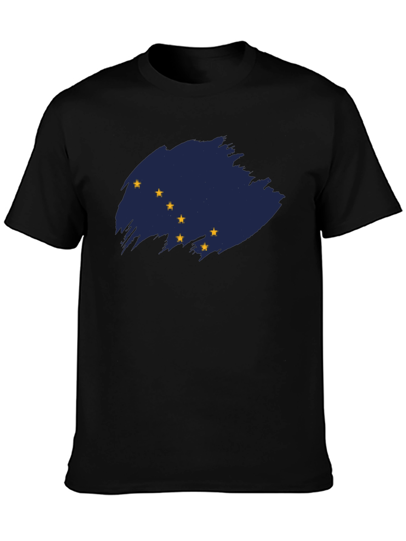 Alaska Flag T-Shirt - Distressed Graphic Tee