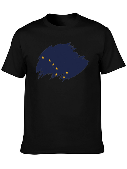 Alaska Flag T-Shirt - Distressed Graphic Tee