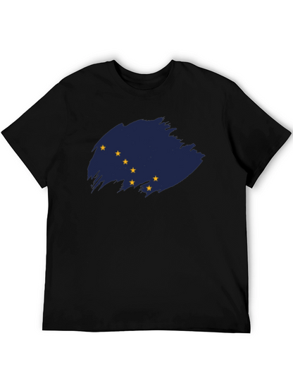 Alaska Flag T-Shirt - Distressed Graphic Tee