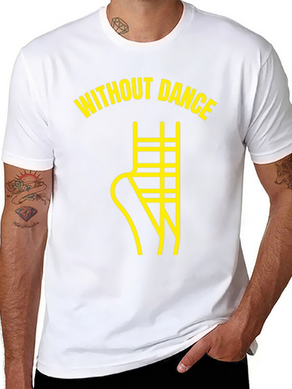 Without Dance Graphic Tee - Black
