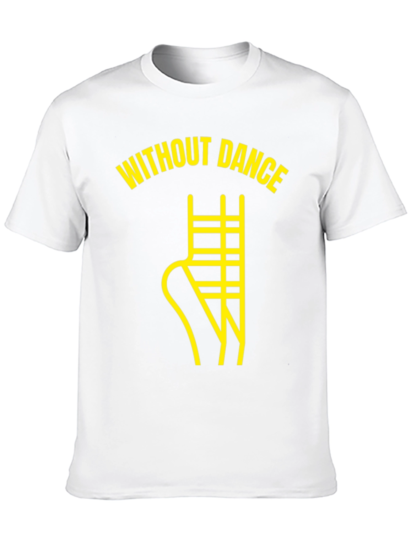 Without Dance Graphic Tee - Black