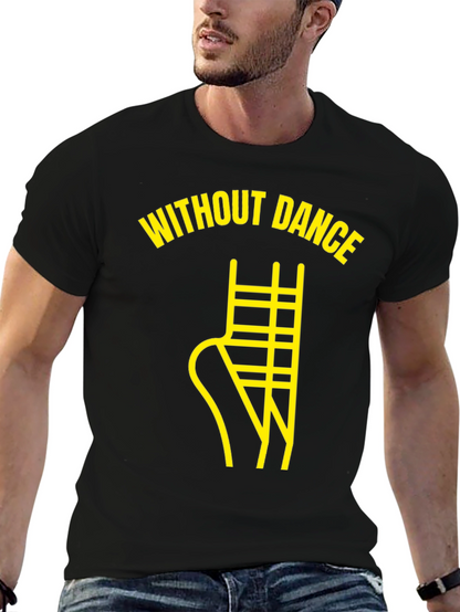 Without Dance Graphic Tee - Black