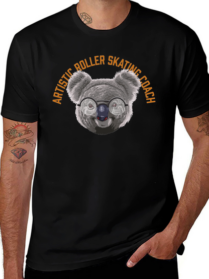 Artistic Roller Skating Coach Koala T-Shirt