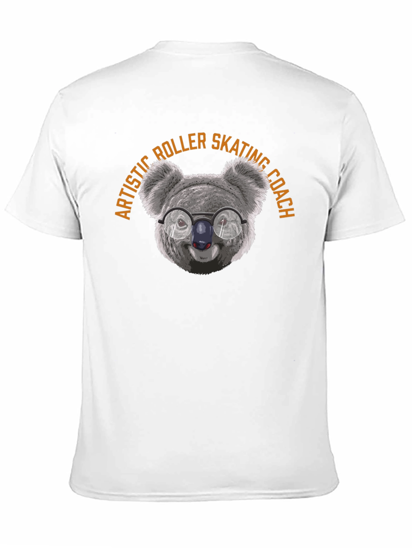 Artistic Roller Skating Coach Koala T-Shirt