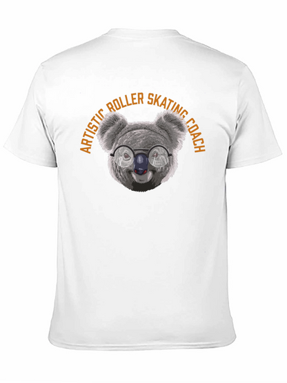 Artistic Roller Skating Coach Koala T-Shirt