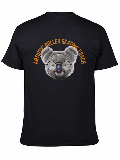 Artistic Roller Skating Coach Koala T-Shirt