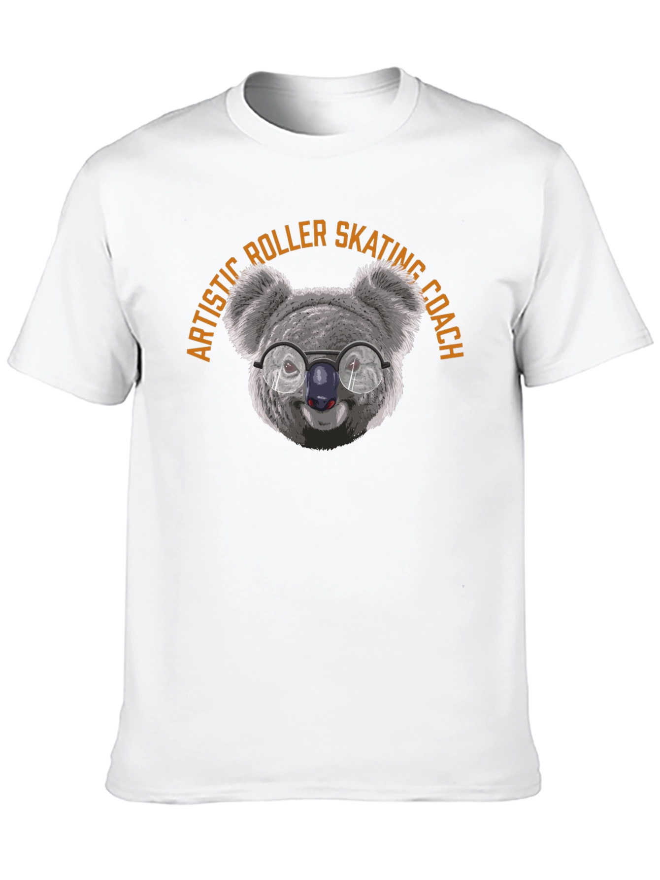 Artistic Roller Skating Coach Koala T-Shirt