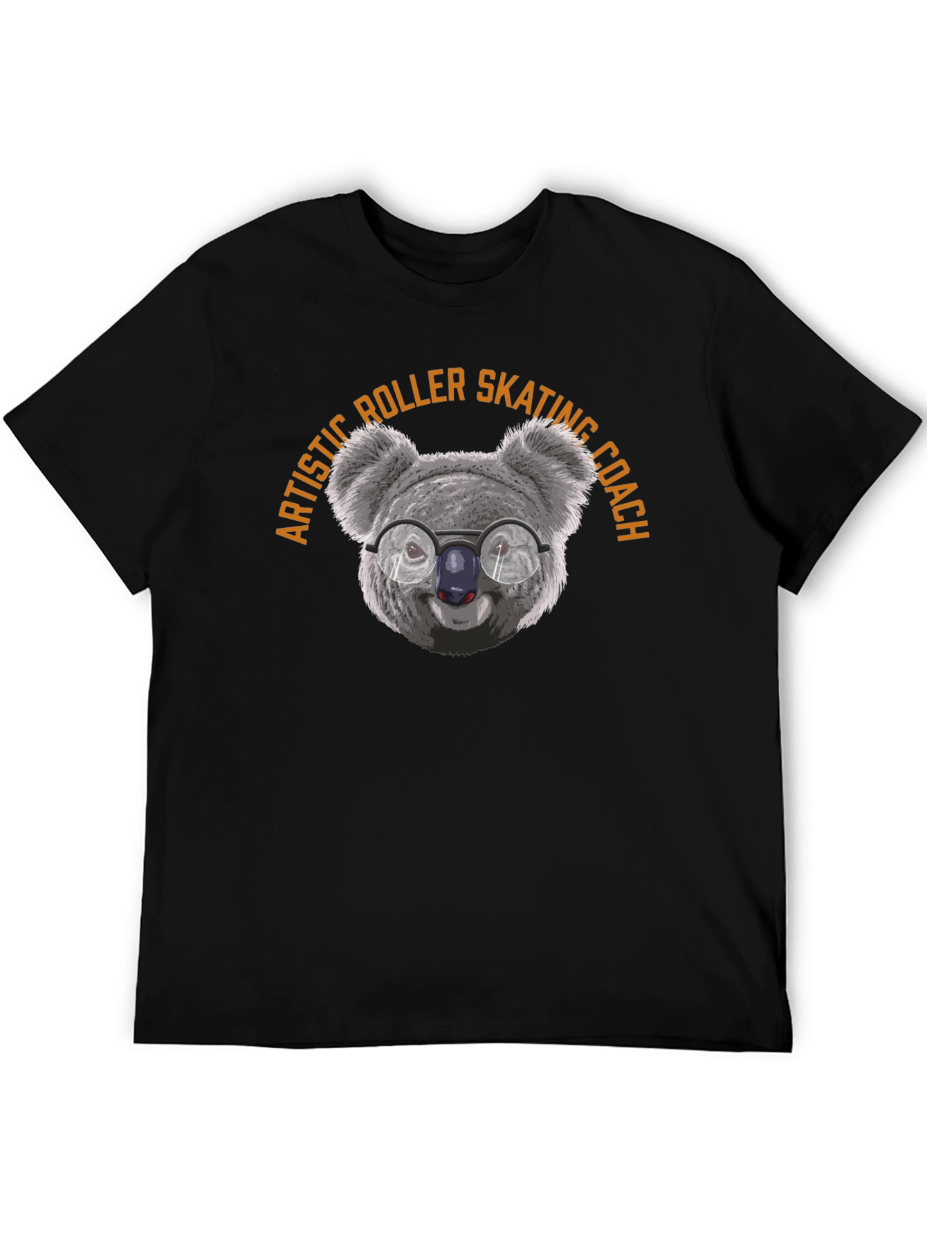 Artistic Roller Skating Coach Koala T-Shirt