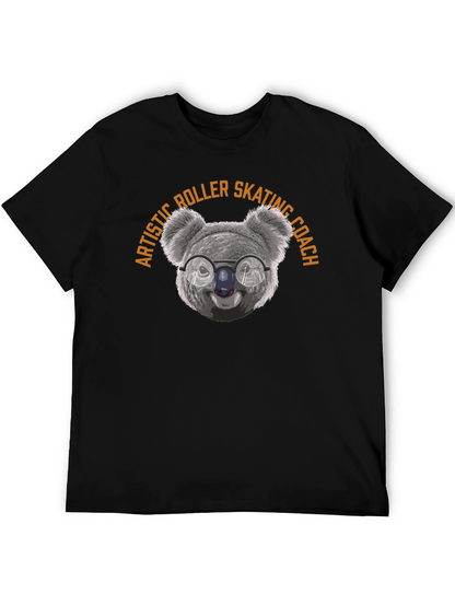 Artistic Roller Skating Coach Koala T-Shirt