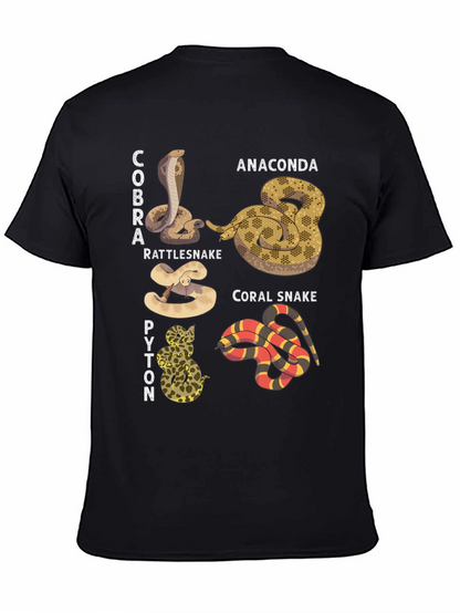 Snakes of the World Graphic T-Shirt