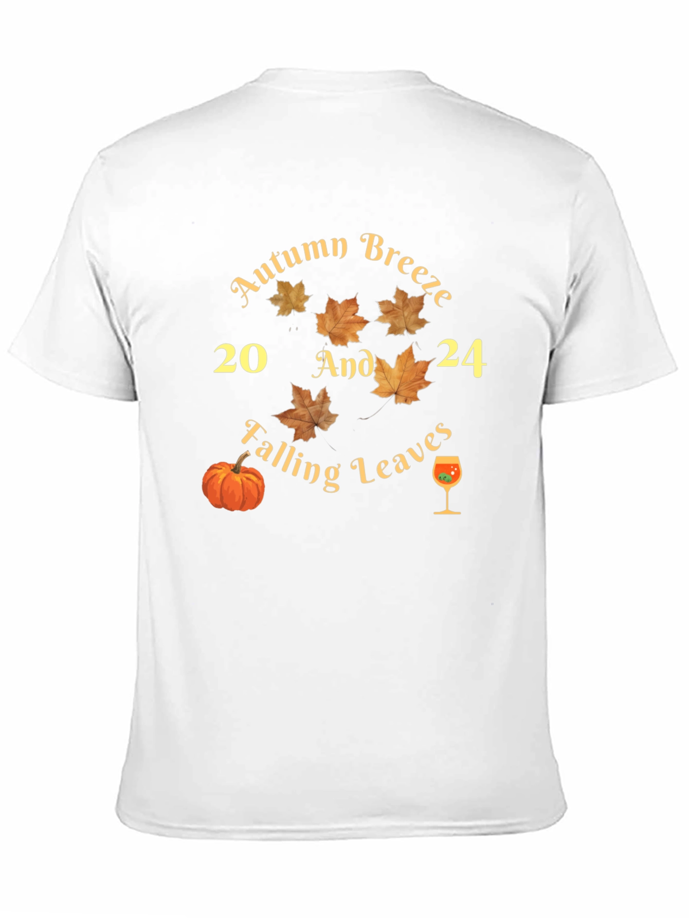 Autumn Breeze & Falling Leaves 2024 T-Shirt