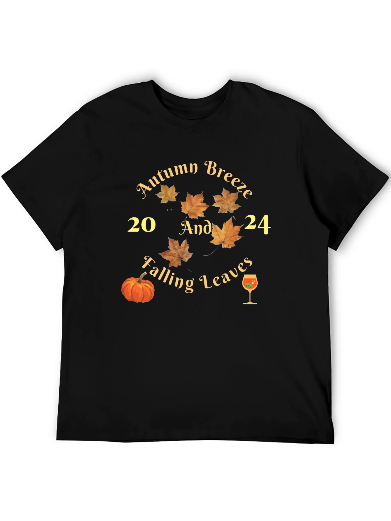 Autumn Breeze & Falling Leaves 2024 T-Shirt