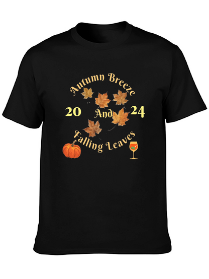 Autumn Breeze & Falling Leaves 2024 T-Shirt