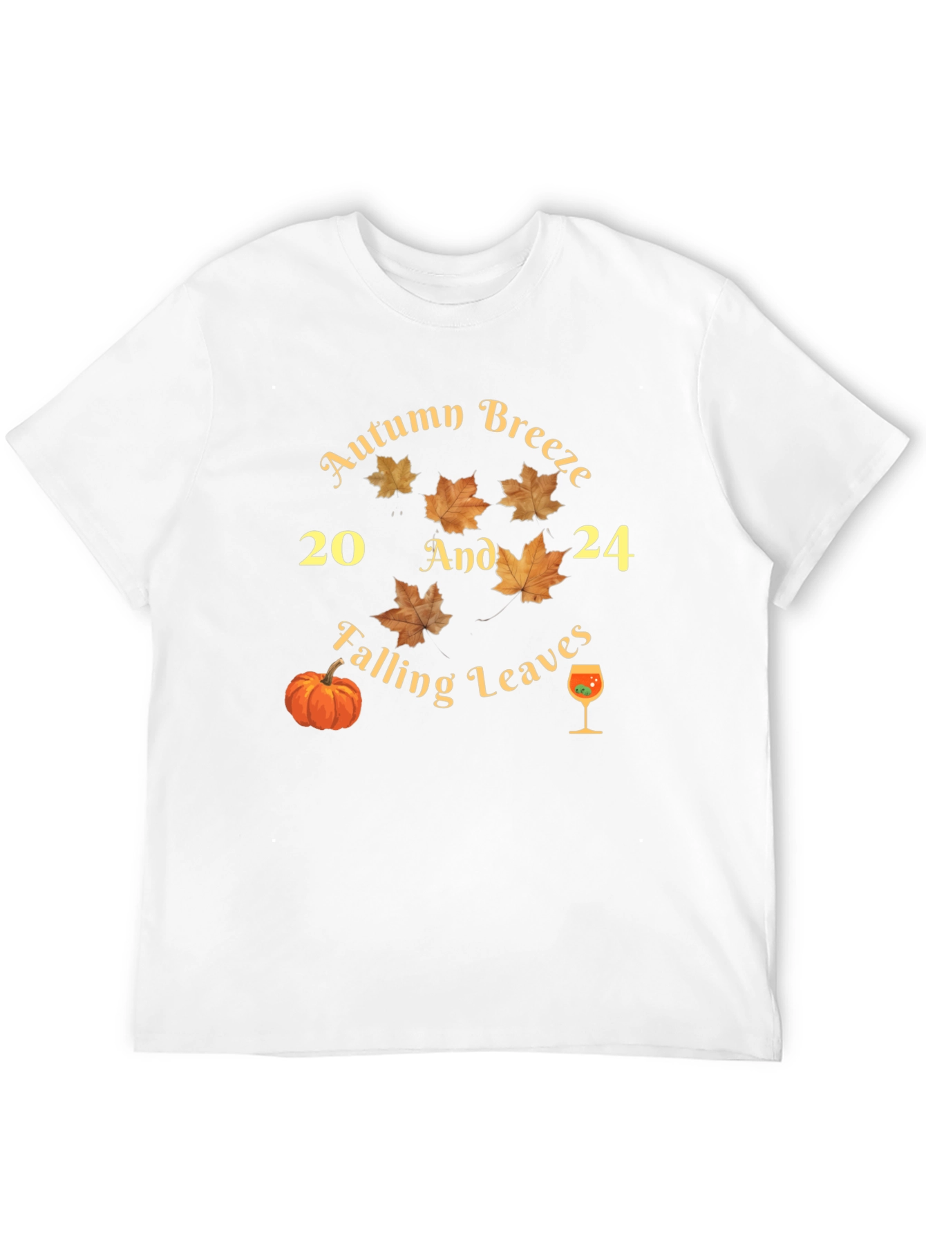 Autumn Breeze & Falling Leaves 2024 T-Shirt