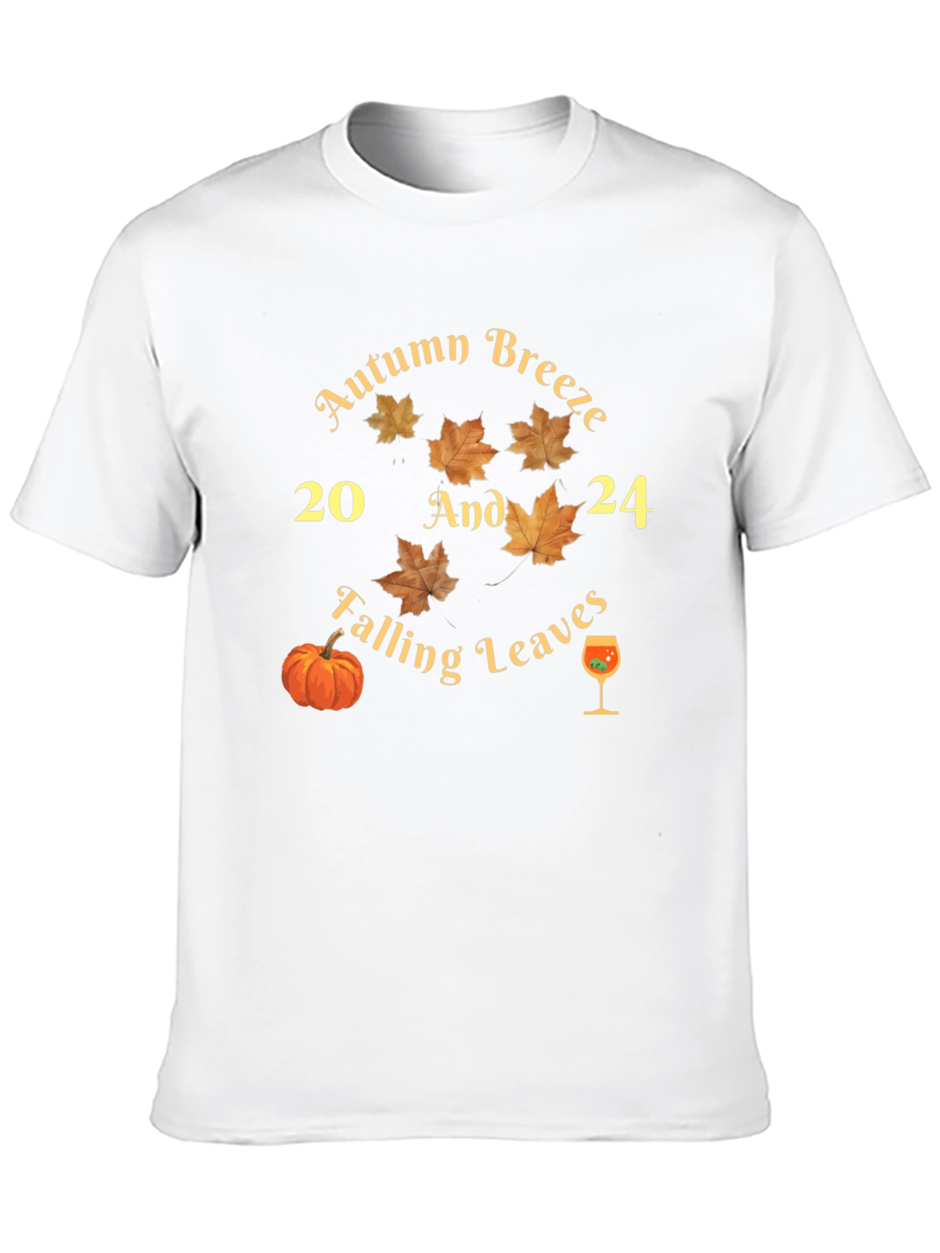 Autumn Breeze & Falling Leaves 2024 T-Shirt