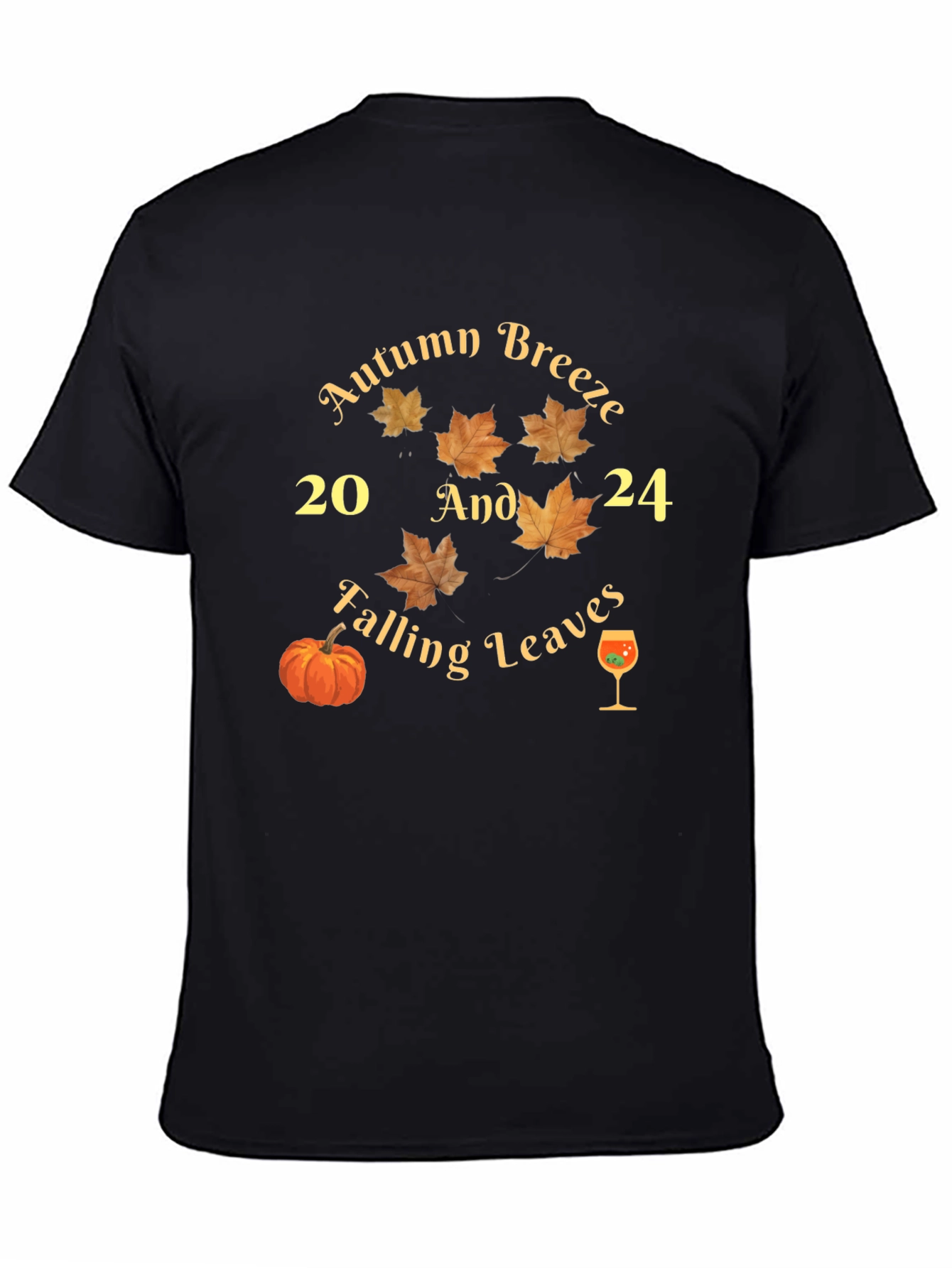 Autumn Breeze & Falling Leaves 2024 T-Shirt