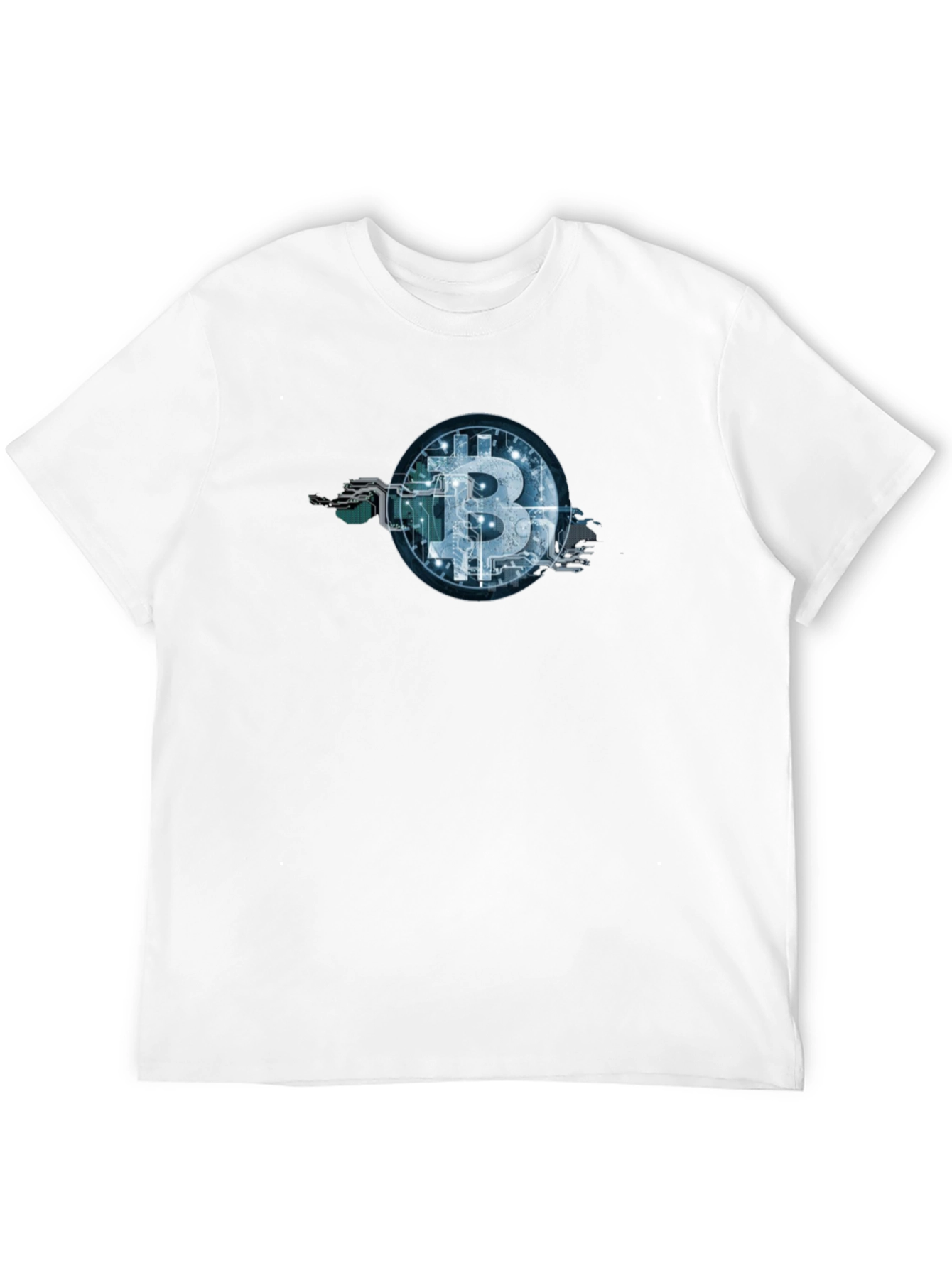 Bitcoin Circuit Tree Black Tee