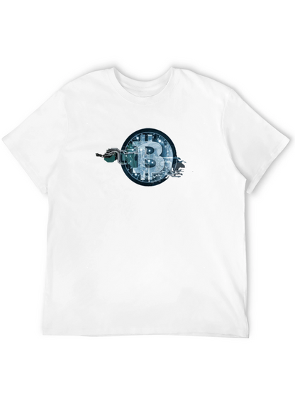 Bitcoin Circuit Tree Black Tee