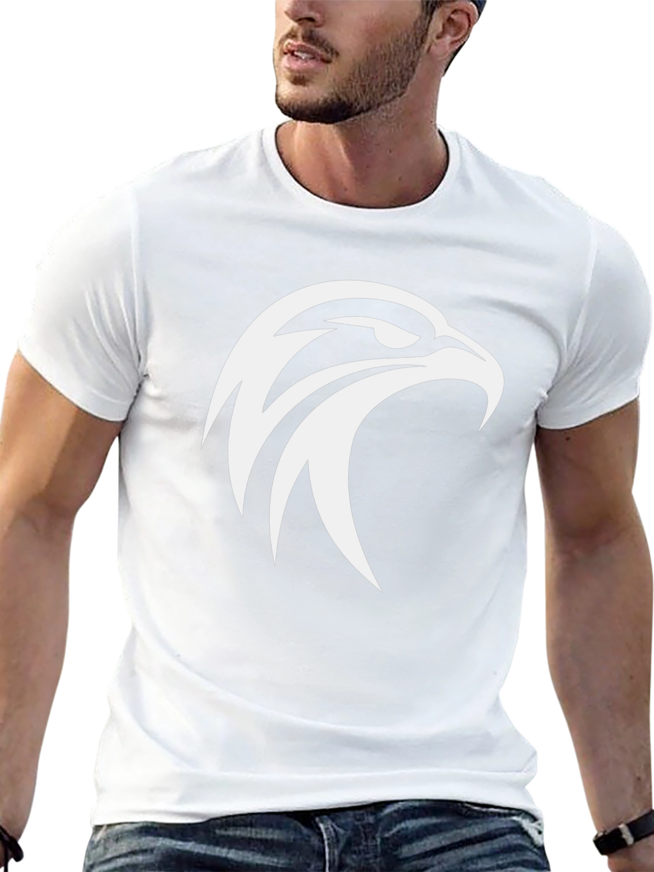 Black Eagle Graphic Tee - Modern Style