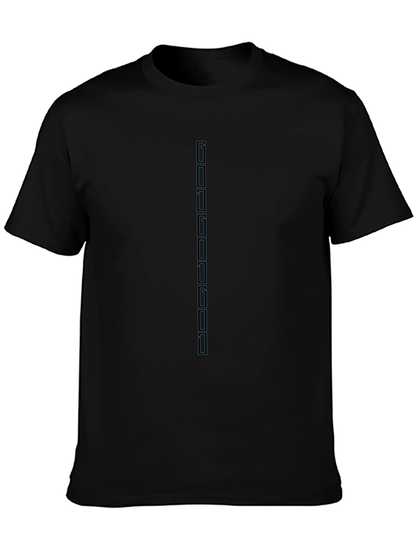 Black Minimalist Graphic Tee