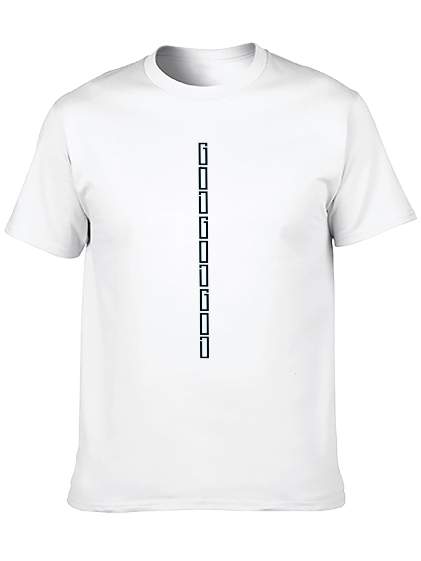 Black Minimalist Graphic Tee