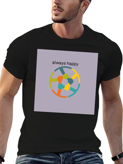 Always Happy T-Shirt - Unity Design