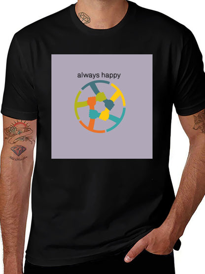 Always Happy T-Shirt - Unity Design