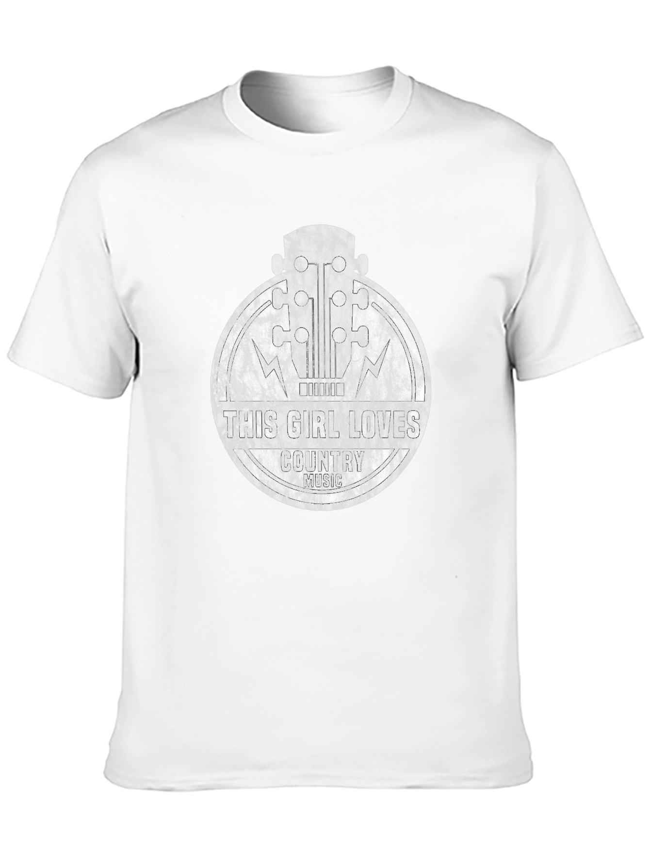 This Girl Loves Country Music T-Shirt