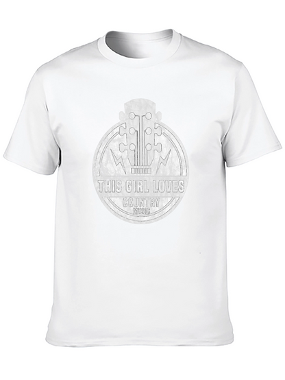 This Girl Loves Country Music T-Shirt