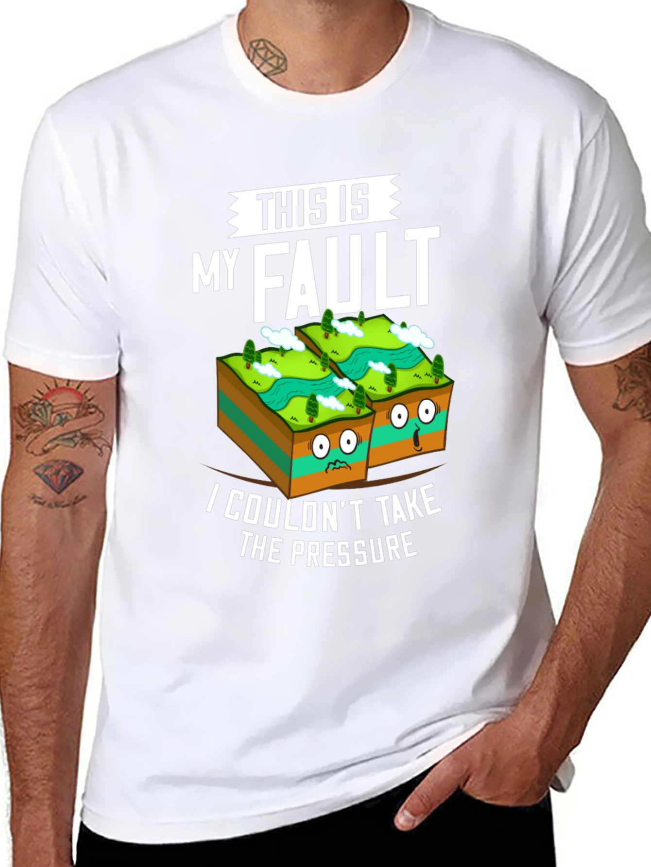 This Is My Fault Funny Geology T-Shirt