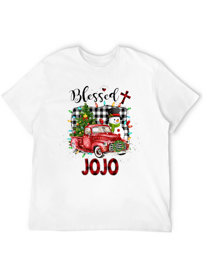Blessed JOJO Christmas Truck T-Shirt